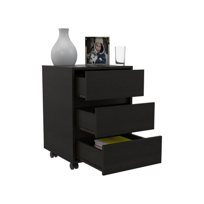 Archivador 3 Cajones Office - Wengue