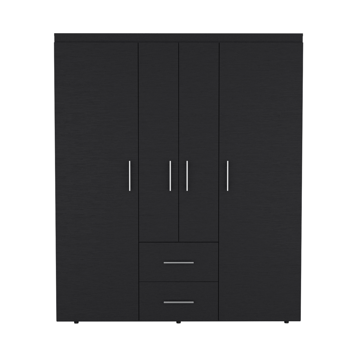 Closet Bariloche Eco 150, Wengue, con amplios espacios y entrepaños para organizar - vista 2