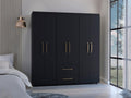Closet Golden, Wengue, Variedad de Entrepaños y Seis Puertas Abatibles - vista 1