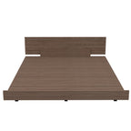 Base Cama Kaia, Miel y Blanco, de dos plazas  y tendido de tablas - vista 5