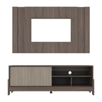 Rack Para Tv Odell, Milan y Roble Natural, Para Televisor desde 50" a 65" - vista 7