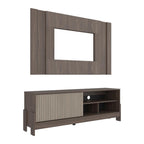 Rack Para Tv Odell, Milan y Roble Natural, Para Televisor desde 50" a 65" - vista 6