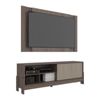 Rack Para Tv Odell, Milan y Roble Natural, Para Televisor desde 50" a 65" - vista 3