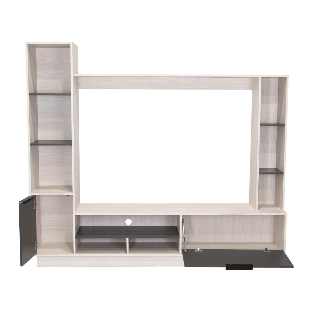 Rack para Tv Marsel, Nevado y Plata Oscuro, Para Televisor para 60 Pulgadas - vista 6