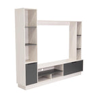 Rack para Tv Marsel, Nevado y Plata Oscuro, Para Televisor para 60 Pulgadas - vista 3