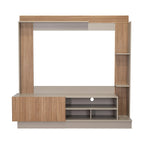 Rack Para Tv 70" Doha, Cocoa y Miel, Con Variedad de Entrepaños - vista 9