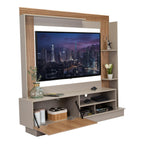 Rack Para Tv 70" Doha, Cocoa y Miel, Con Variedad de Entrepaños - vista 14