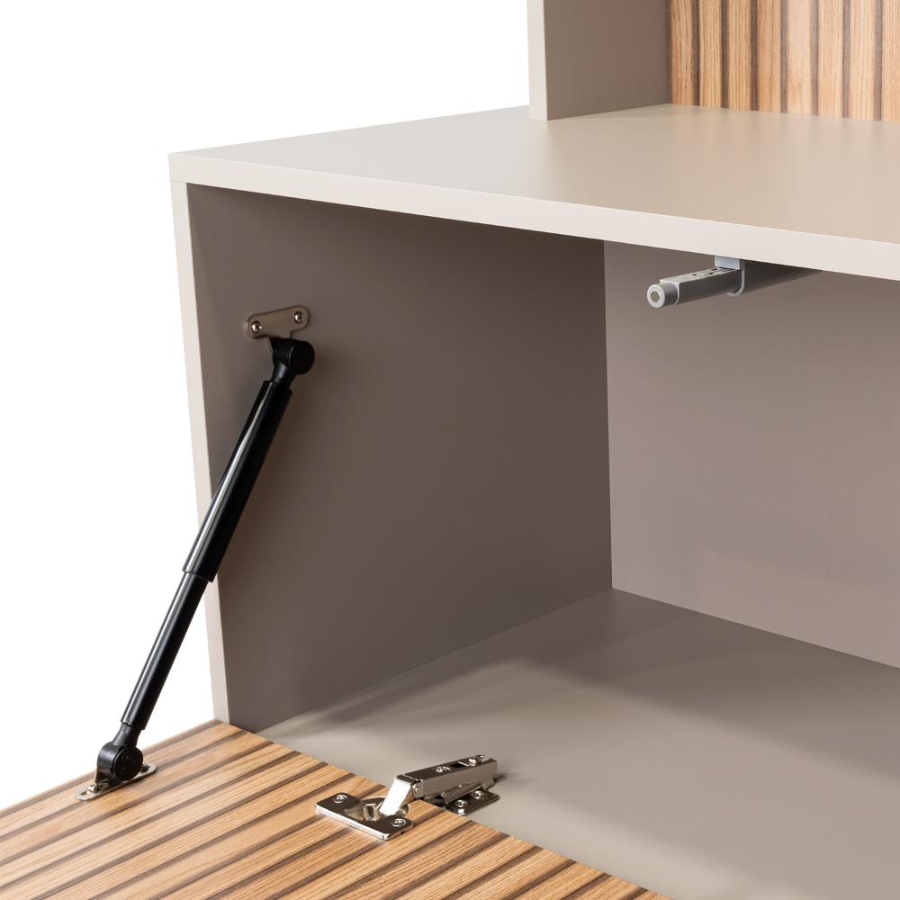 Rack Para Tv 70" Doha, Cocoa y Miel, Con Variedad de Entrepaños - vista 6