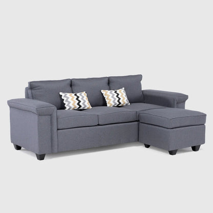 Mons Sofá 3C Sicilia + 1 Pouf