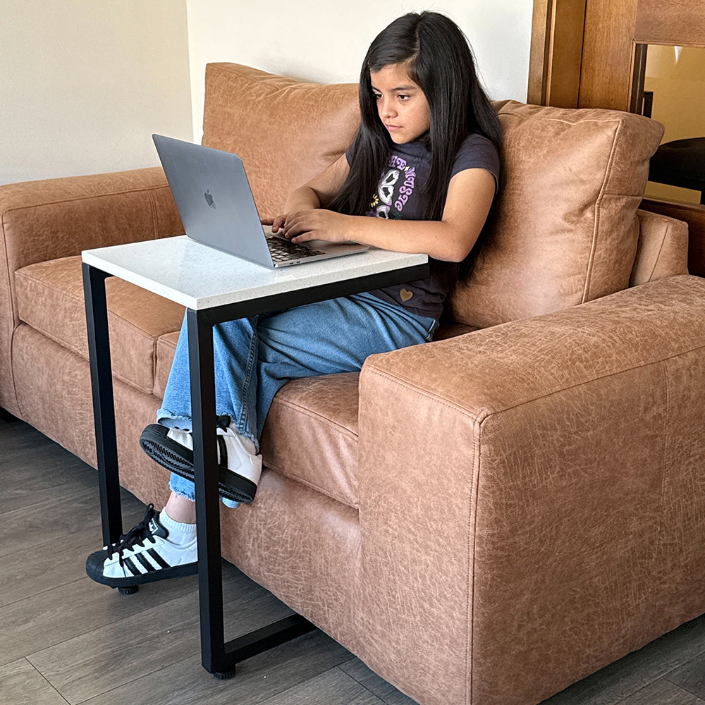 Mesa Auxiliar Mons Barcelona Cuarzo Fierro