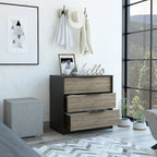 Comoda Kaia / 3 Cajones - Wengue / Miel