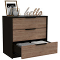 Comoda Kaia / 3 Cajones - Wengue / Miel