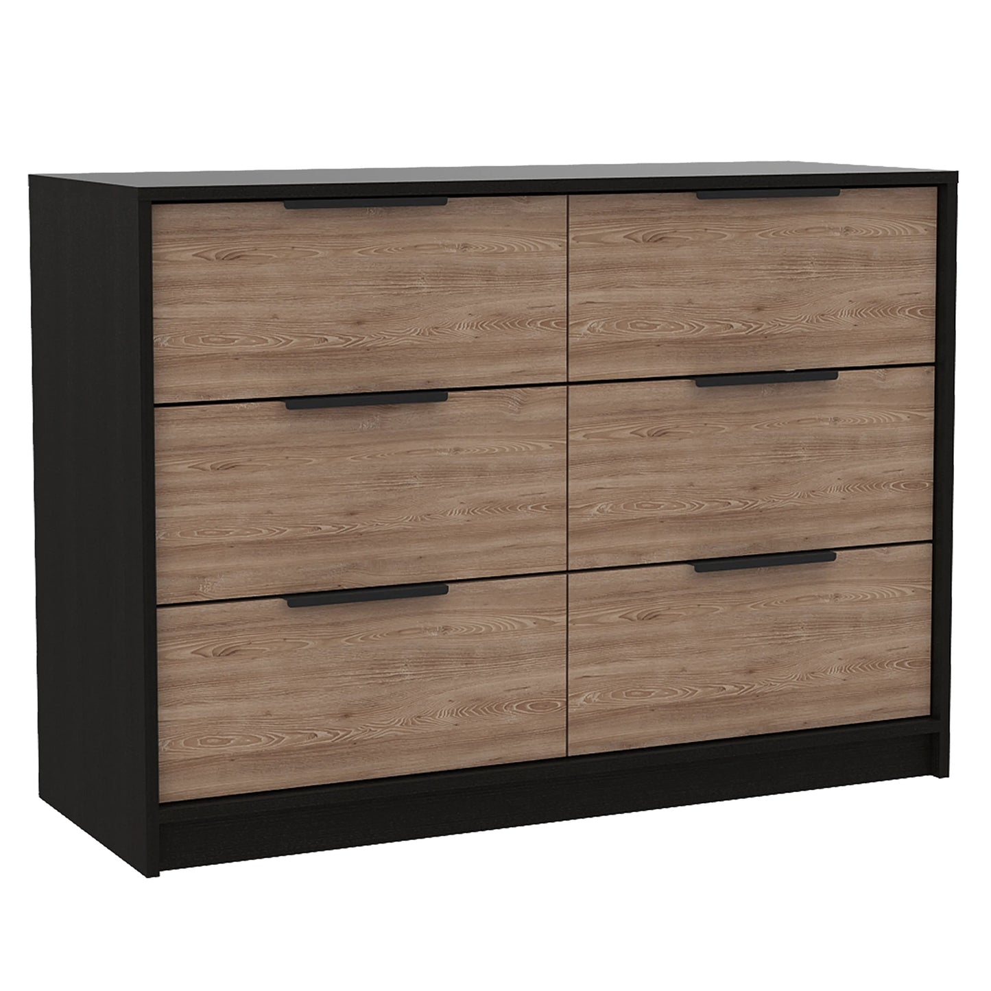 Comoda Kaia 4 Cajones / 2 Puertas - Wengue / Miel