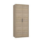 Closet Kaia, Blanco Marqueza, con dos puertas batientes y variedad de entrepaños - vista 1