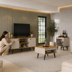 Combo Living Tokio + Sofá 2C Sicilia