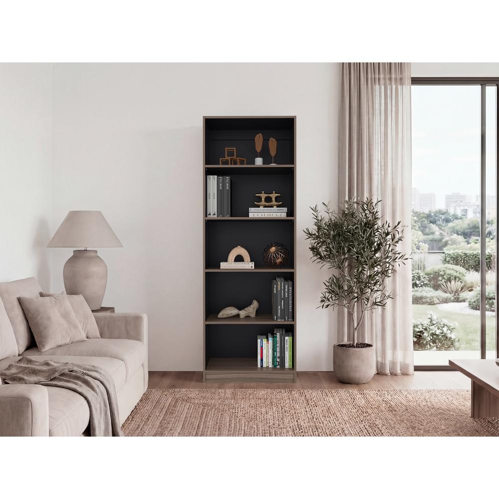 Estante Tres Repisas Home E1, Avellana - vista 1