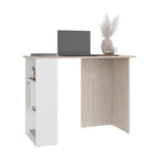 Escritorio Con Biblioteca Lateral Avis, Positano / Blanco - vista 2
