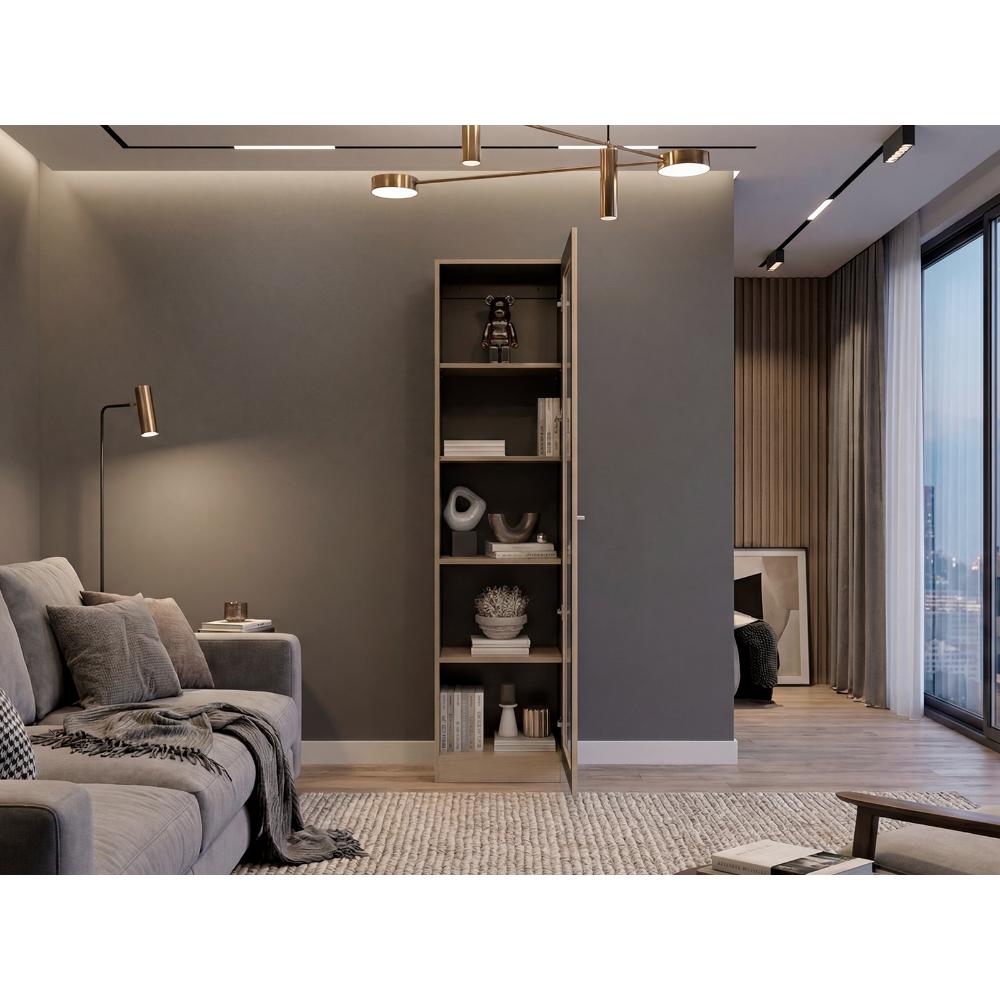 Estante Vitrina E6 Home E Una Puerta - 1c - vista 2