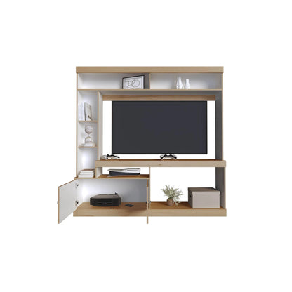 Estante TV55 Classic Color - Duna / Blanco