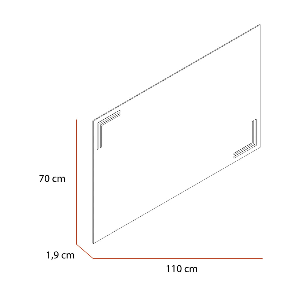 Espejo Iberia, con Forma Rectangular - vista 5