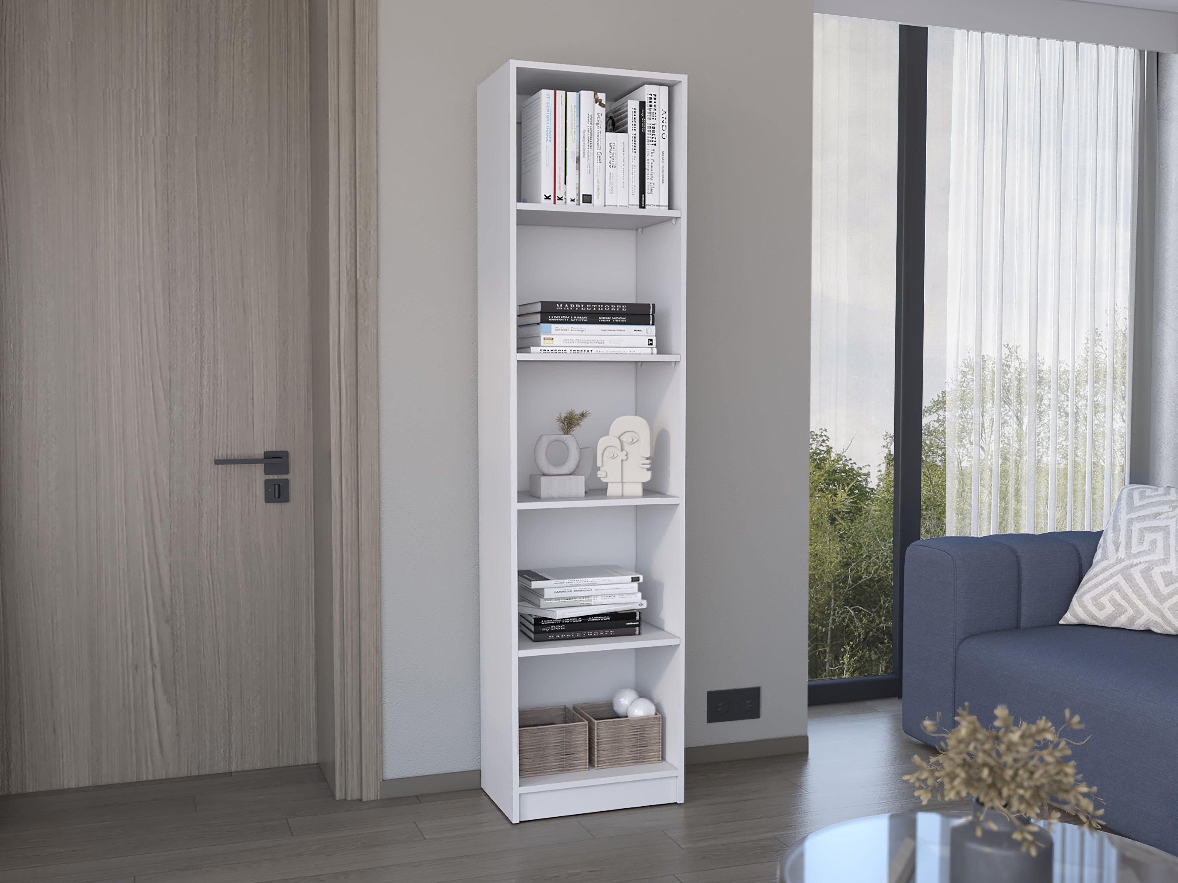 Estante E2Home, Blanco, con varios entrepaños
