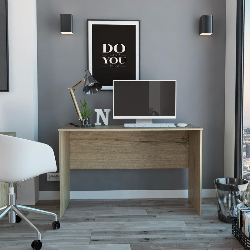 Mesa Escritorio Malibu, Duna, con mesa lisa y amplio espacio de trabajo - vista 2