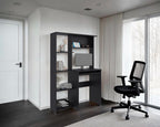 Escritorio Con Biblioteca Alden Eco, Wengue - vista 1
