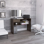 Escritorio Recto 3 Cajones Office W-120 - Habano
