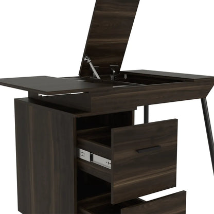 Escritorio Office Conect 90 Funcional - Habano