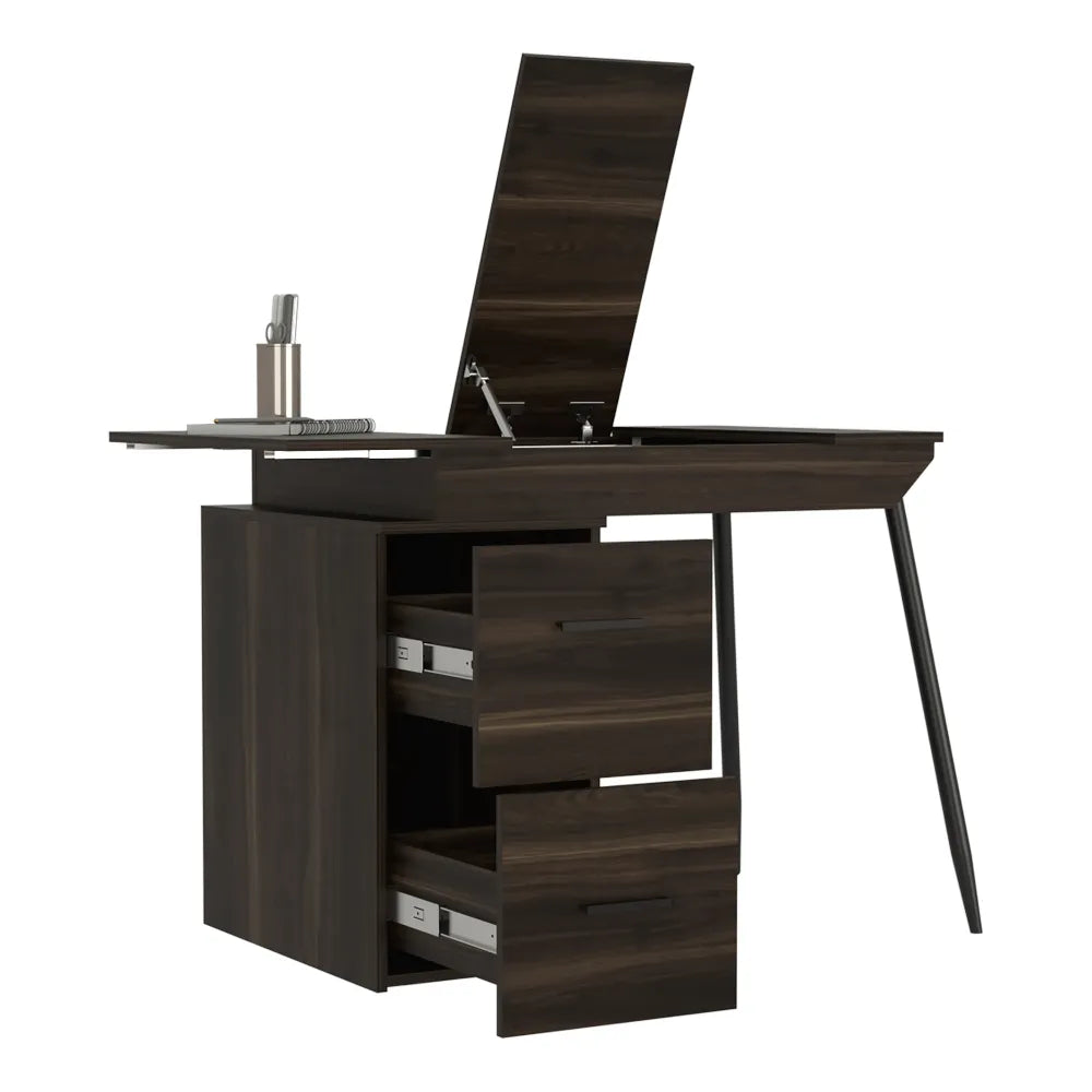 Escritorio Office Conect 90 Funcional - Habano