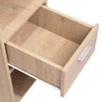 Escritorio Recto Office W-110 Un Cajon, Rovere - vista 12