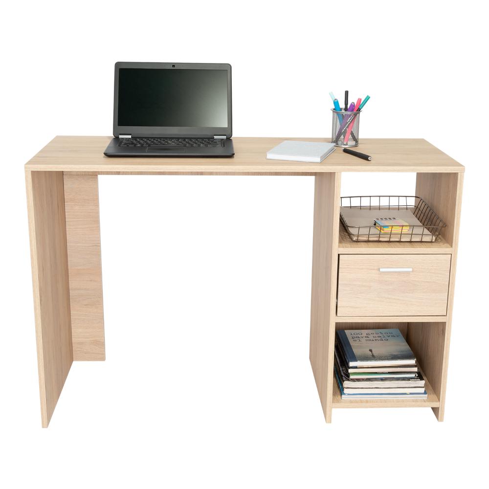 Escritorio Recto Office W-110 Un Cajon, Rovere - vista 5