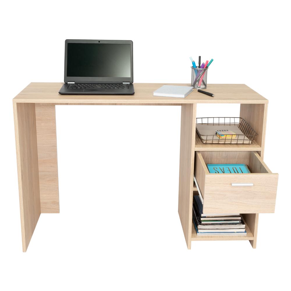Escritorio Recto Office W-110 Un Cajon, Rovere - vista 6