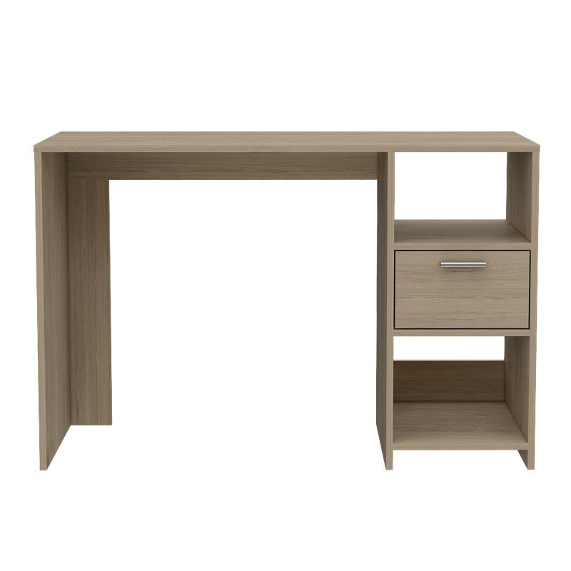 Escritorio Office, Rovere, con un cajón deslizable y varios entrepaños - vista 6