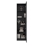 Estante Vitrina E6 Home E Una Puerta, Wengue - vista 4