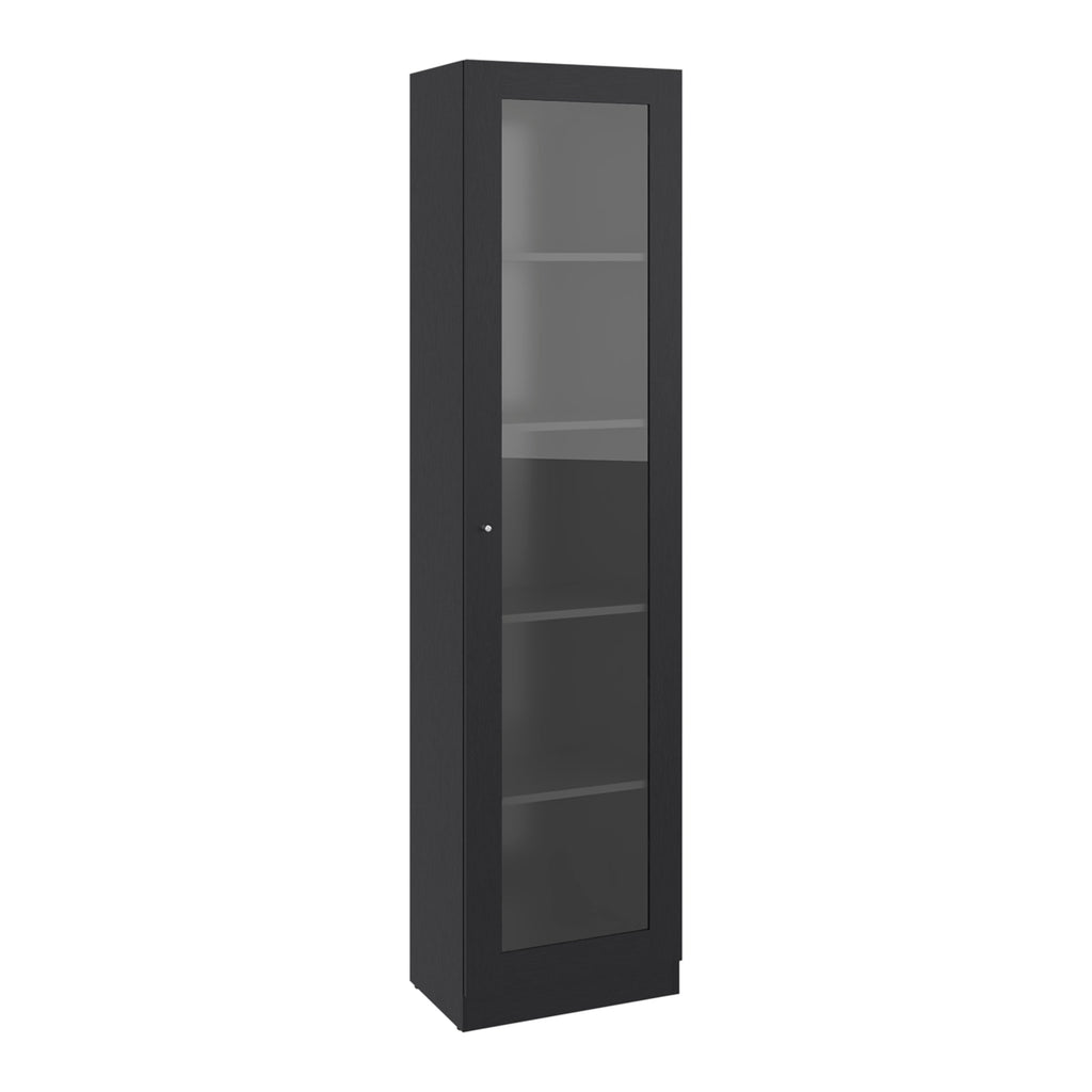 Estante Vitrina E6 Home E Una Puerta, Wengue - vista 5