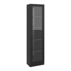 Estante Vitrina E6 Home E Una Puerta, Wengue - vista 5