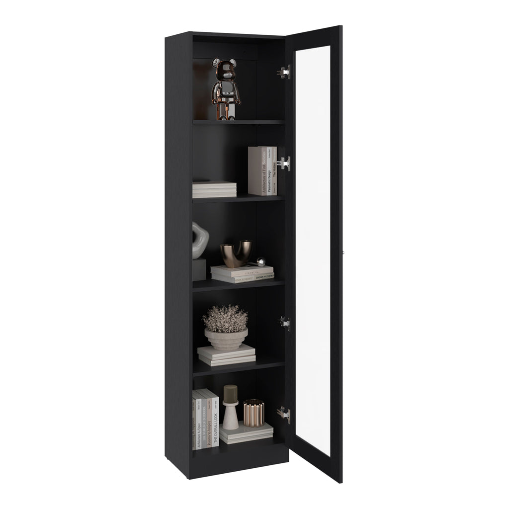 Estante Vitrina E6 Home E Una Puerta, Wengue - vista 6