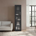 Estante Vitrina E6 Home E Una Puerta, Wengue - vista 1