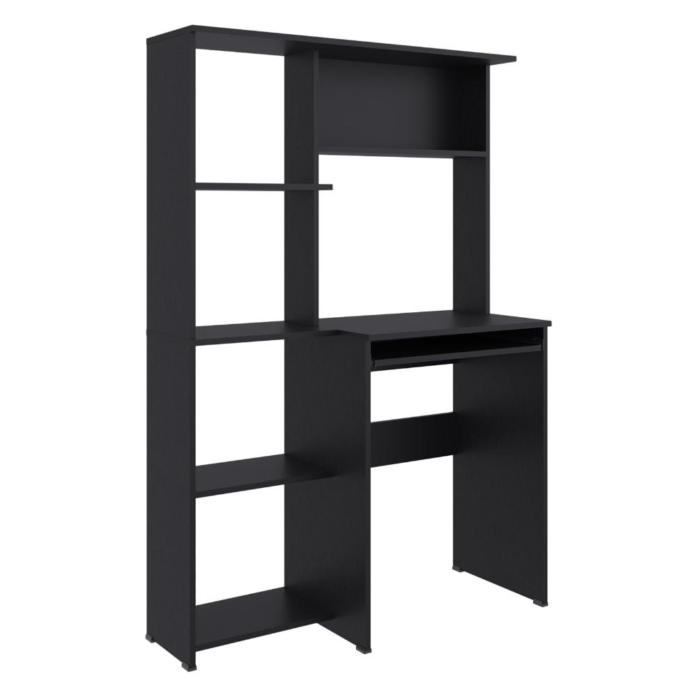 Escritorio Con Biblioteca Alden Eco, Wengue - vista 7