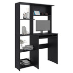 Escritorio Con Biblioteca Alden Eco, Wengue - vista 3