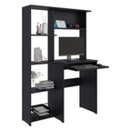 Escritorio Con Biblioteca Alden Eco, Wengue - vista 4