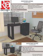 Escritorio Recto Astana - Wengue
