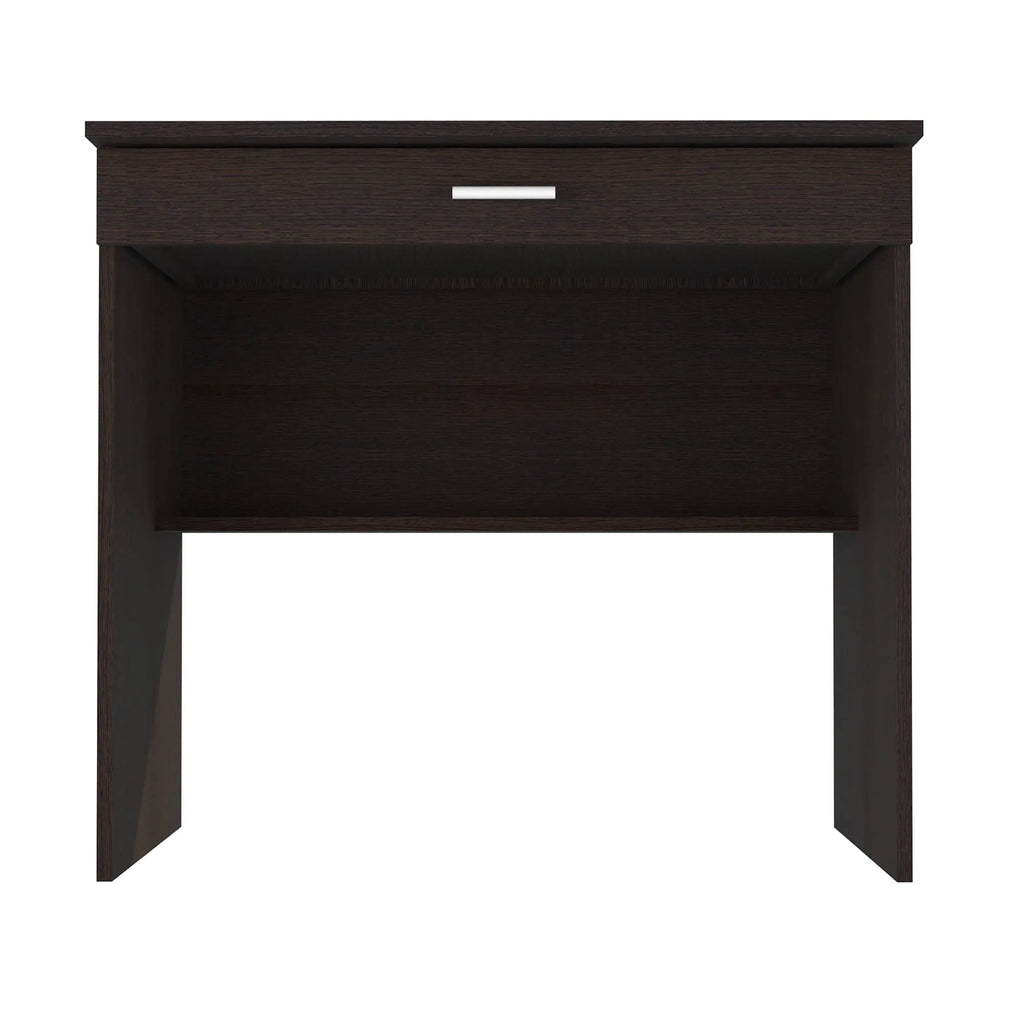 Escritorio Recto Office W-80 Con 1 Cajon - Wengue