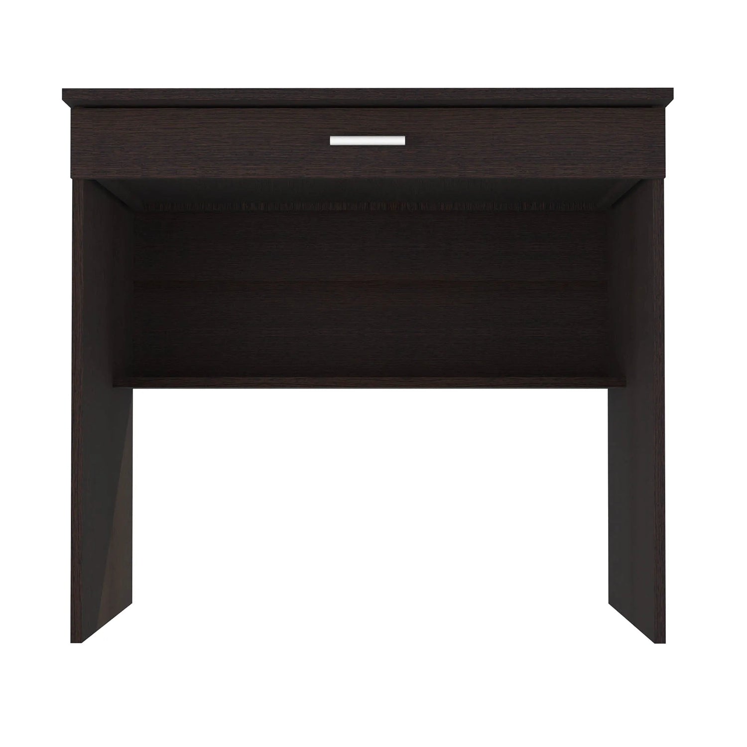 Escritorio Recto Office W-80 Con 1 Cajon - Wengue