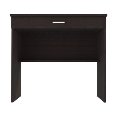 Escritorio Recto Office W-80 Con 1 Cajon - Wengue