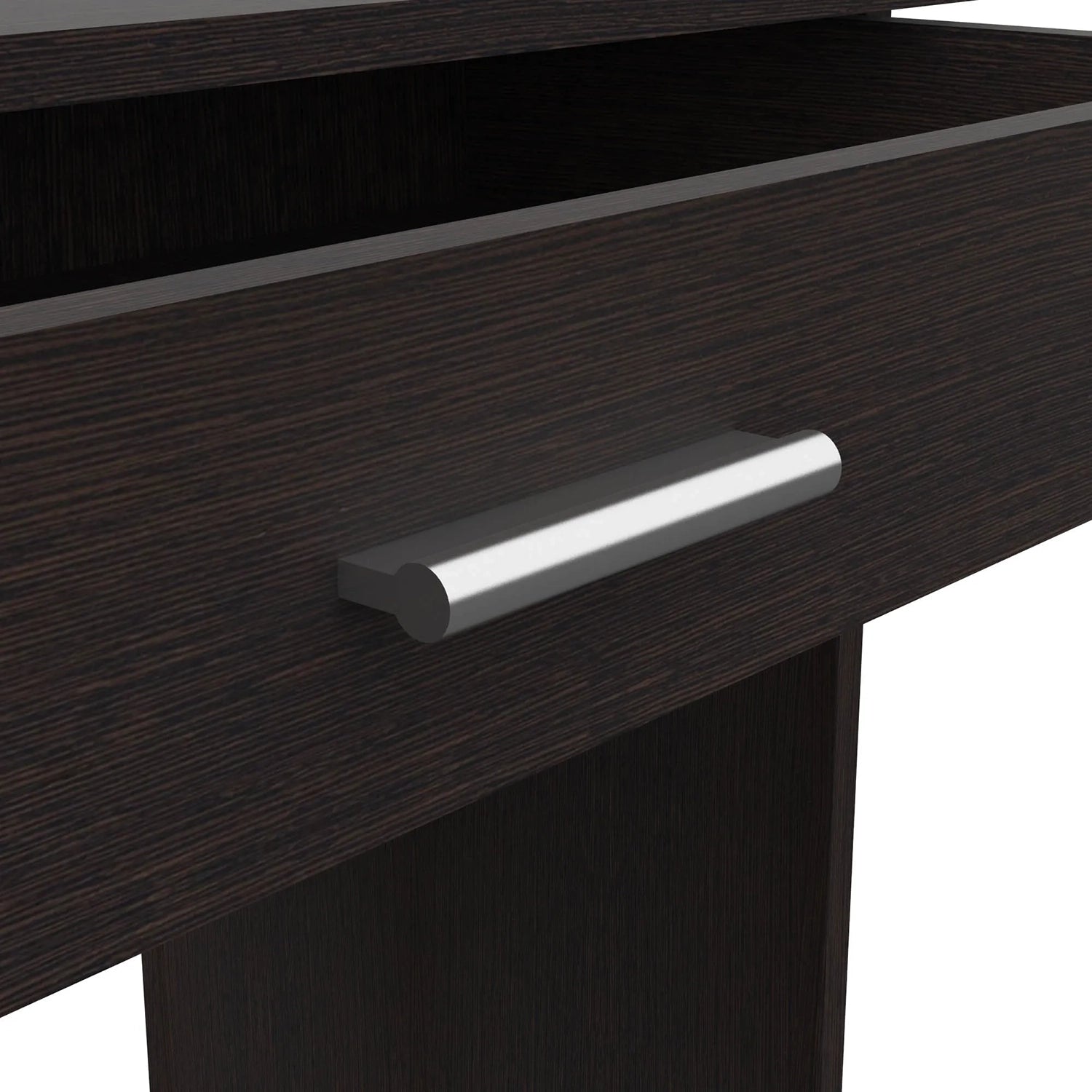 Escritorio Recto Office W-80 Con 1 Cajon - Wengue