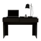 Escritorio Mantis, Wengue, con Dos Cajones - vista 4