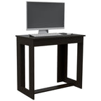 Escritorio Office, Wengue y Negro, con amplio espacio de trabajo - vista 2