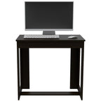 Escritorio Office, Wengue y Negro, con amplio espacio de trabajo - vista 4